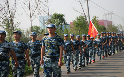 對軍訓的感悟