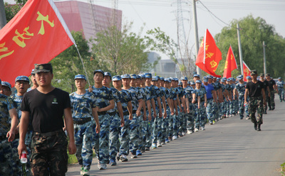 軍訓拉練感悟